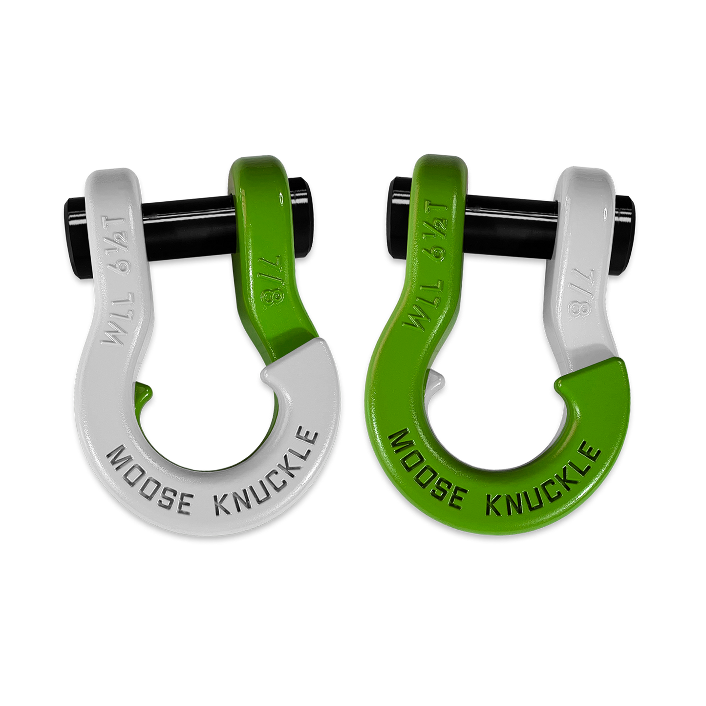 Jowl Recovery Split Shackle 7/8 Pure White Moose Knuckle Offroad
