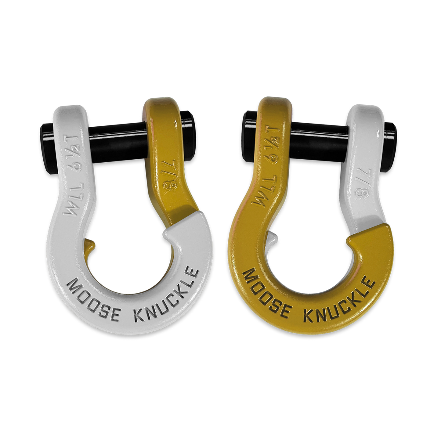 Jowl Recovery Split Shackle 7/8 Pure White Moose Knuckle Offroad