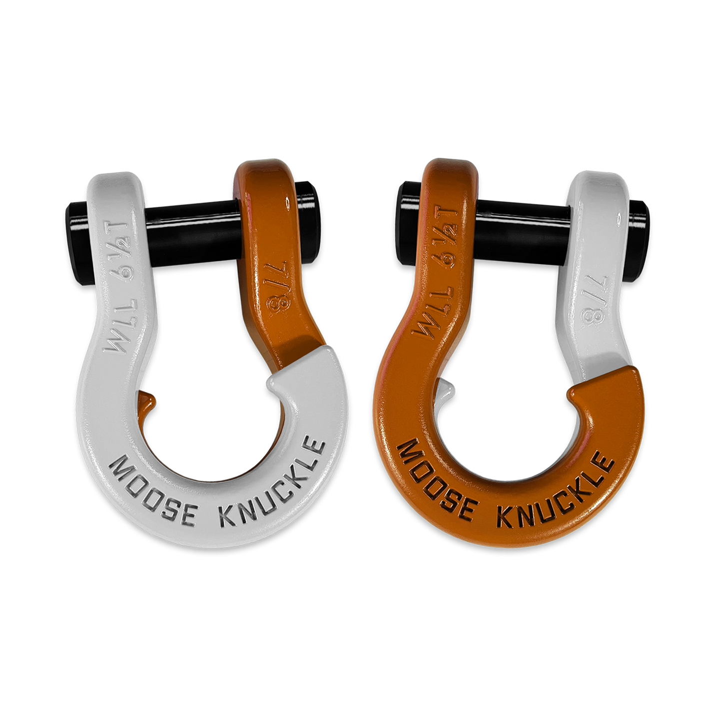 Jowl Recovery Split Shackle 7/8 Pure White Moose Knuckle Offroad