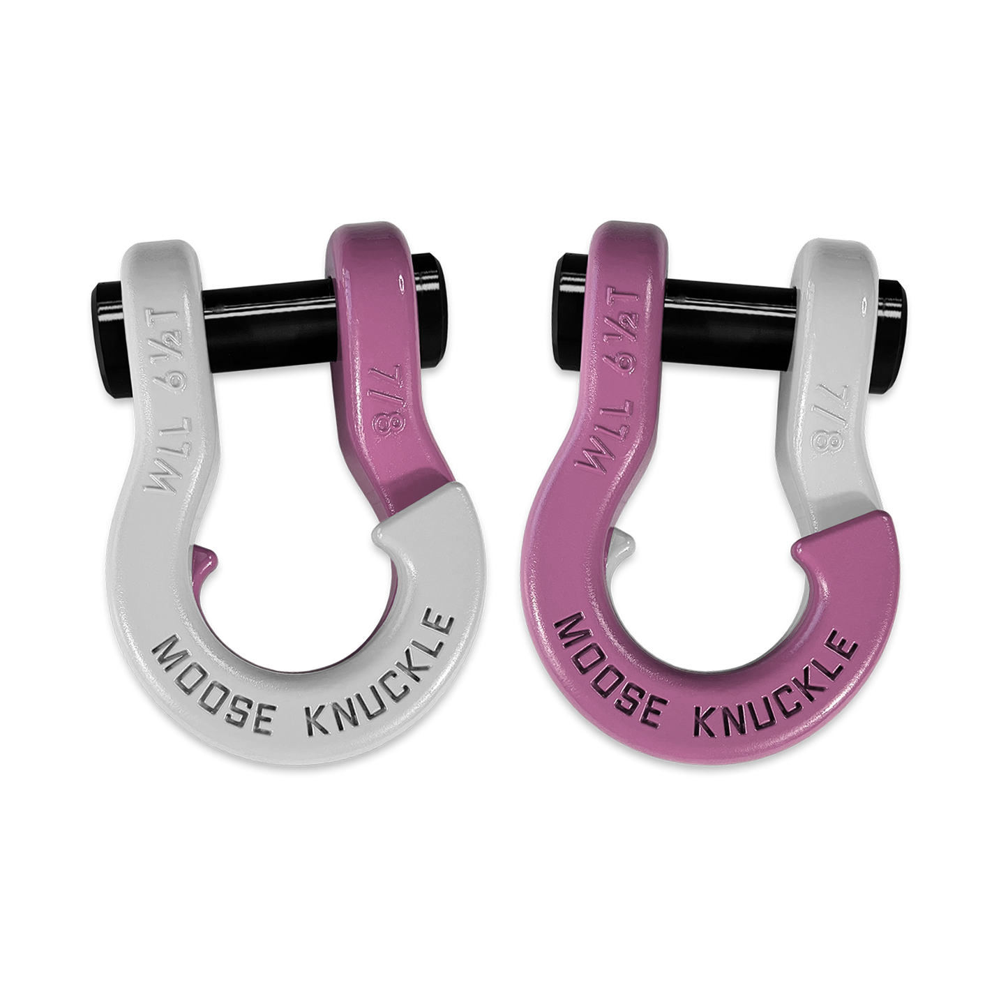 Jowl Recovery Split Shackle 7/8 Pure White Moose Knuckle Offroad