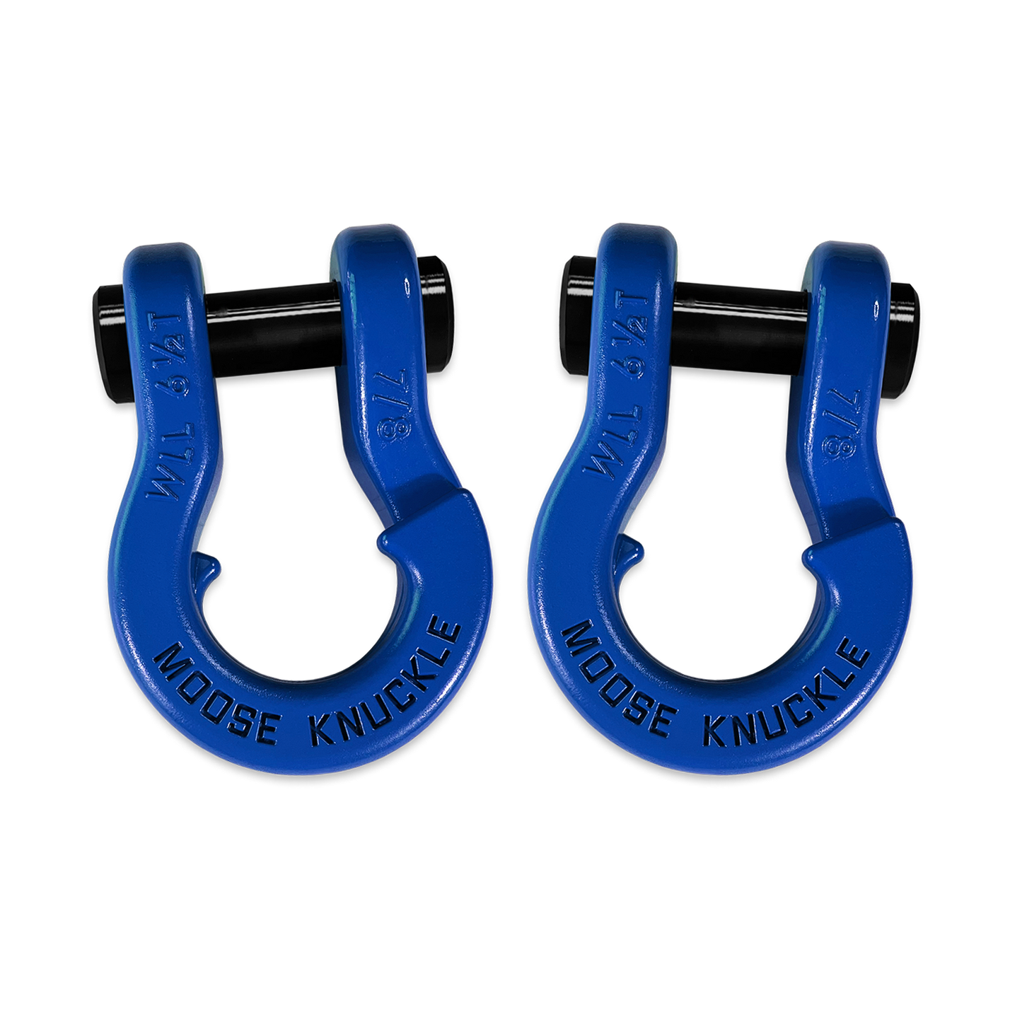 Jowl Recovery Split Shackle 7/8 Blue Balls Moose Knuckle Offroad
