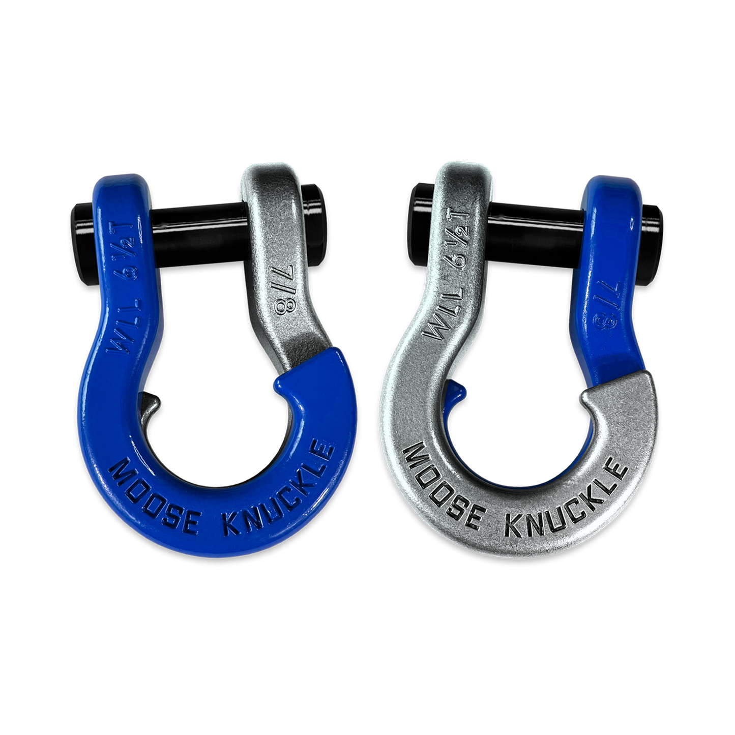 Jowl Recovery Split Shackle 7/8 Blue Balls Moose Knuckle Offroad
