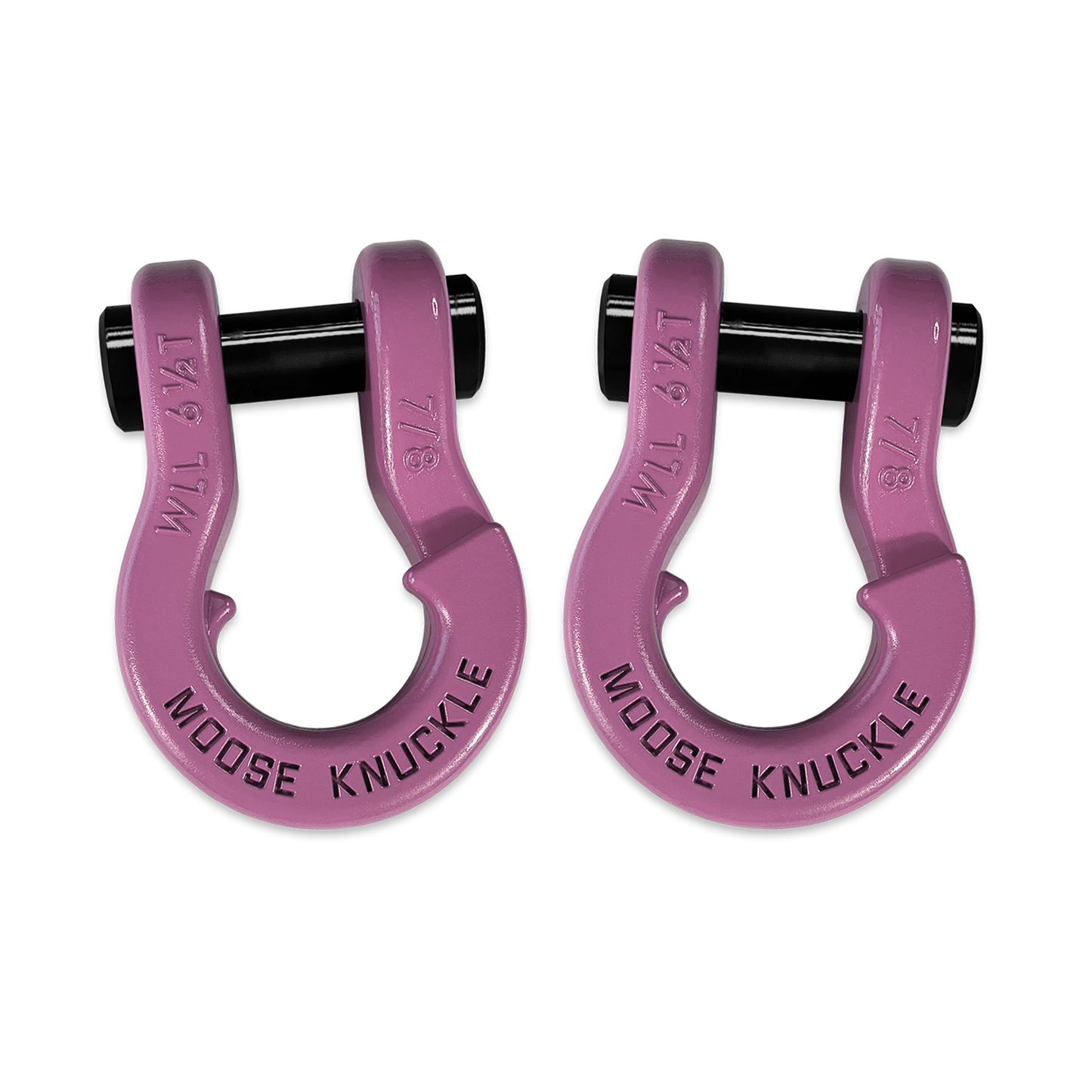 Jowl Recovery Split Shackle 7/8 Pretty Pink Moose Knuckle Offroad
