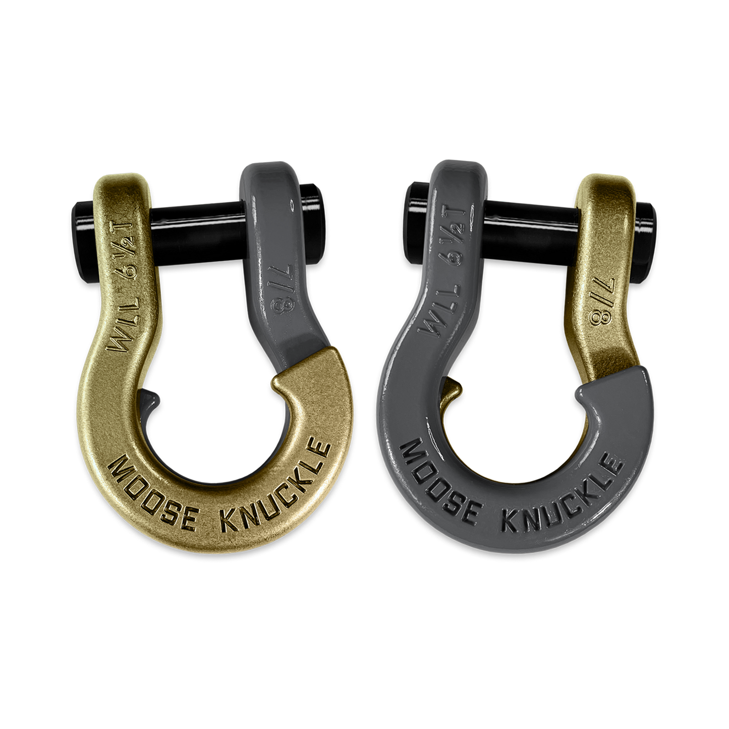 Jowl Recovery Split Shackle 7/8 Brass Knuckle Moose Knuckle Offroad