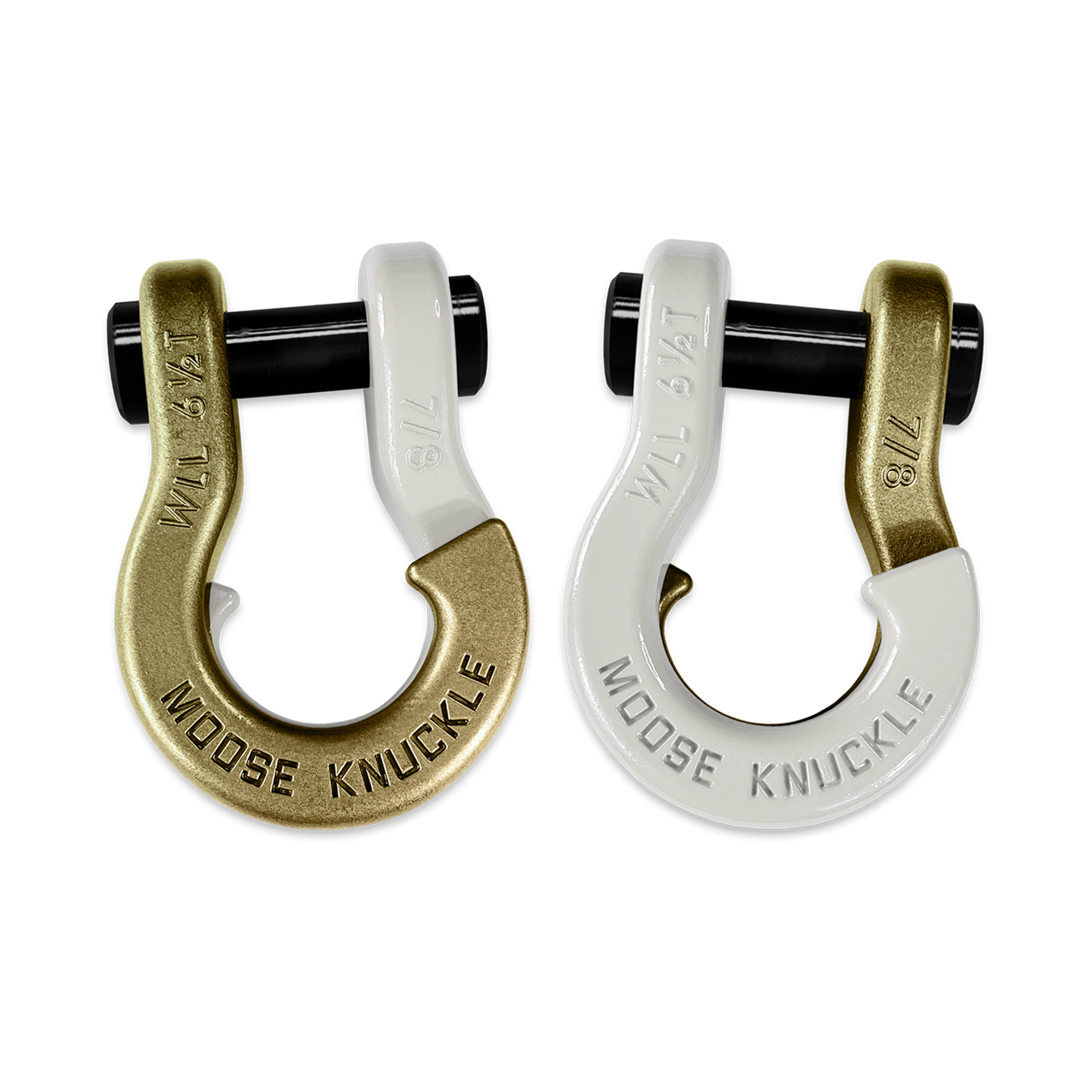 Jowl Recovery Split Shackle 7/8 Brass Knuckle Moose Knuckle Offroad