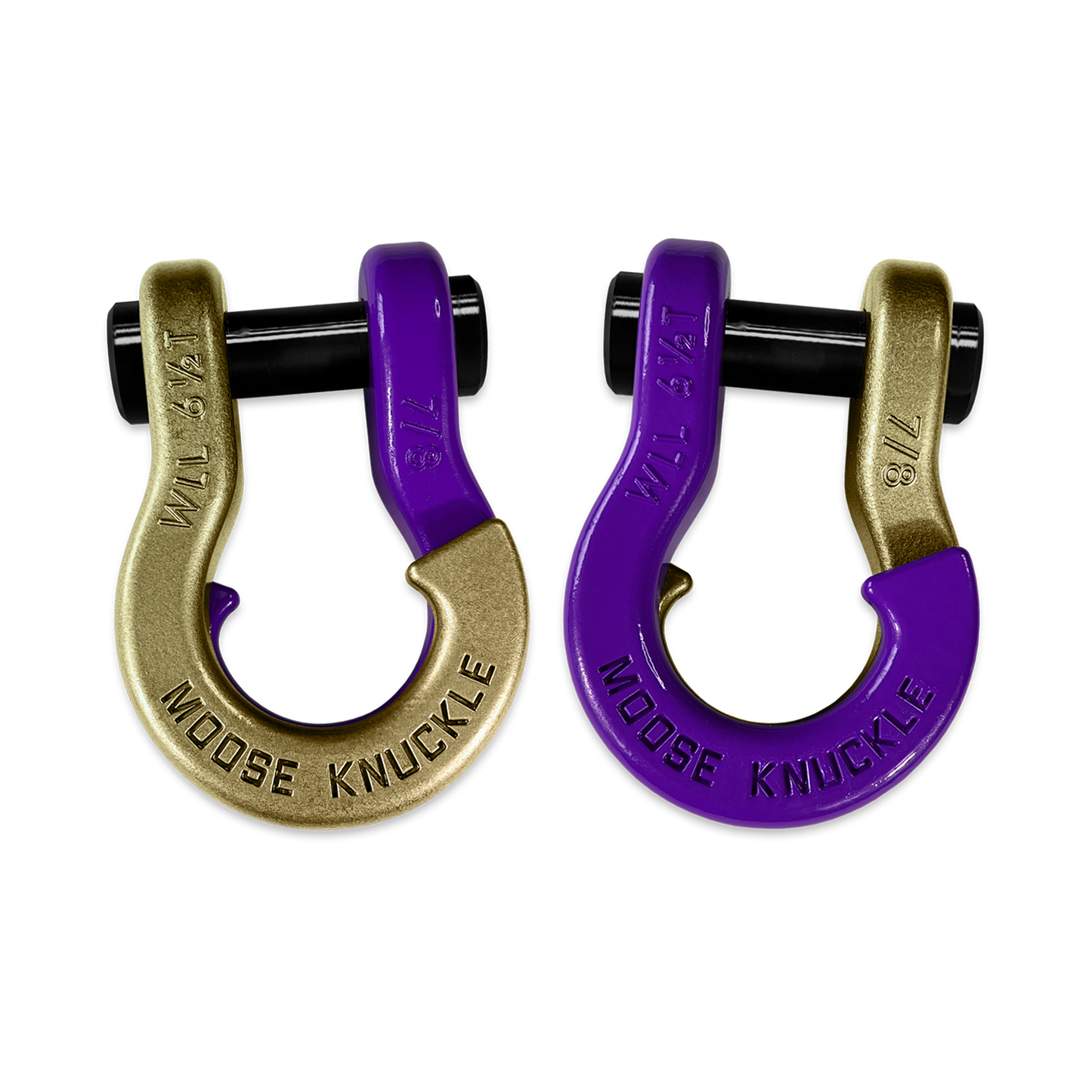 Jowl Recovery Split Shackle 7/8 Brass Knuckle Moose Knuckle Offroad