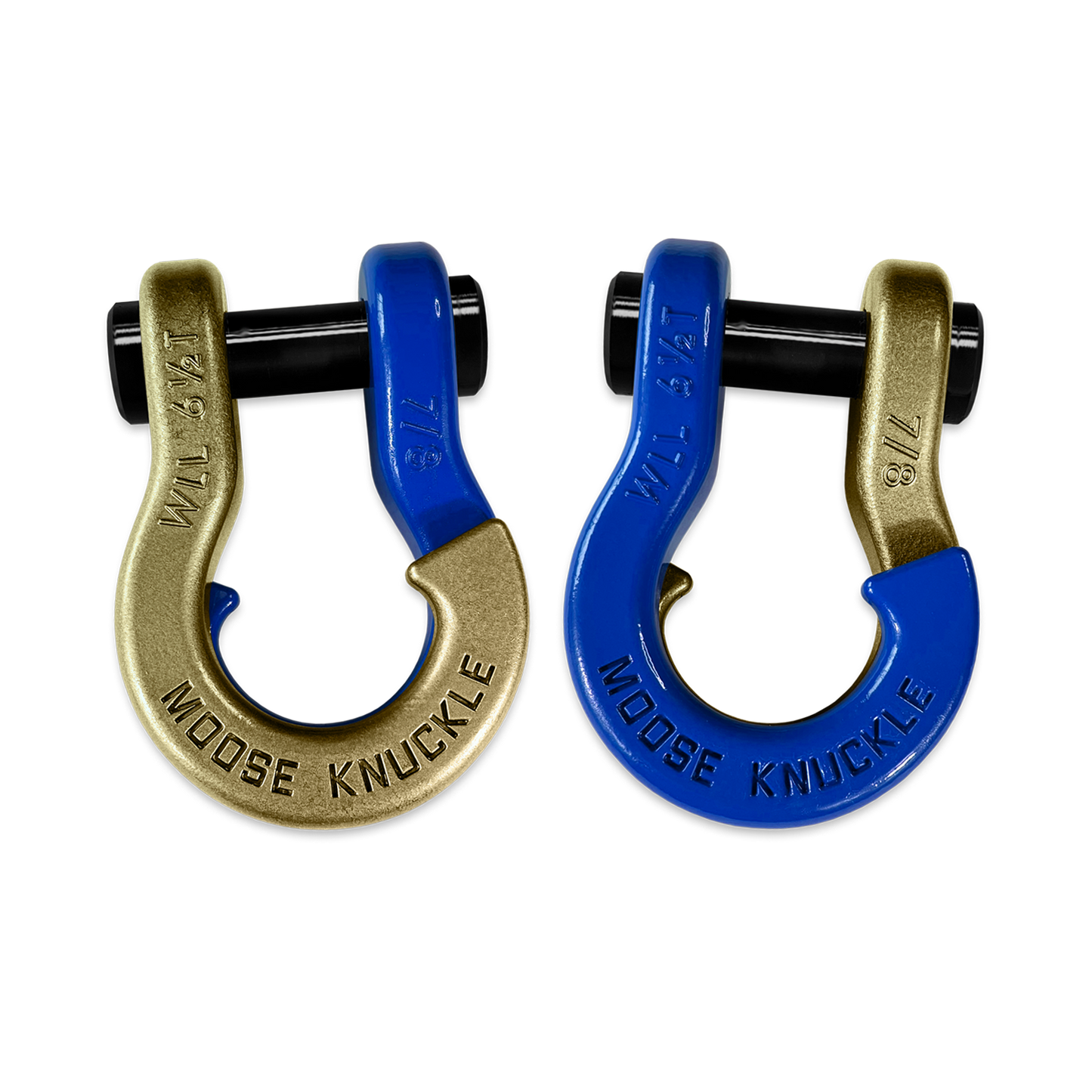 Jowl Recovery Split Shackle 7/8 Brass Knuckle Moose Knuckle Offroad