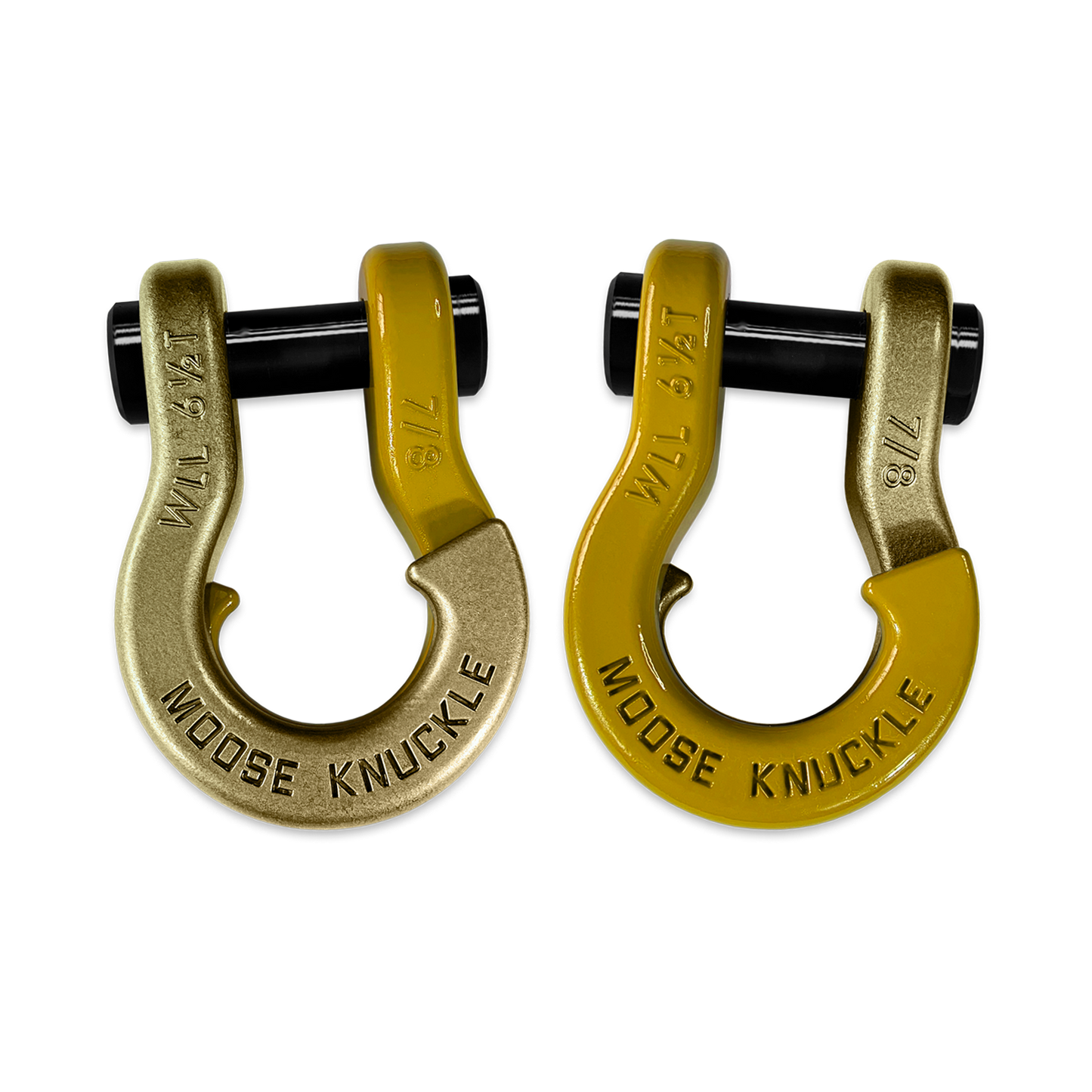 Jowl Recovery Split Shackle 7/8 Brass Knuckle Moose Knuckle Offroad