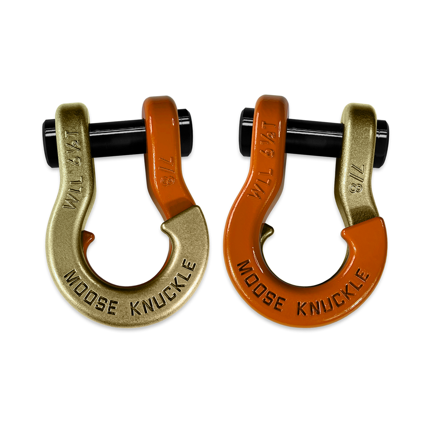 Jowl Recovery Split Shackle 7/8 Brass Knuckle Moose Knuckle Offroad