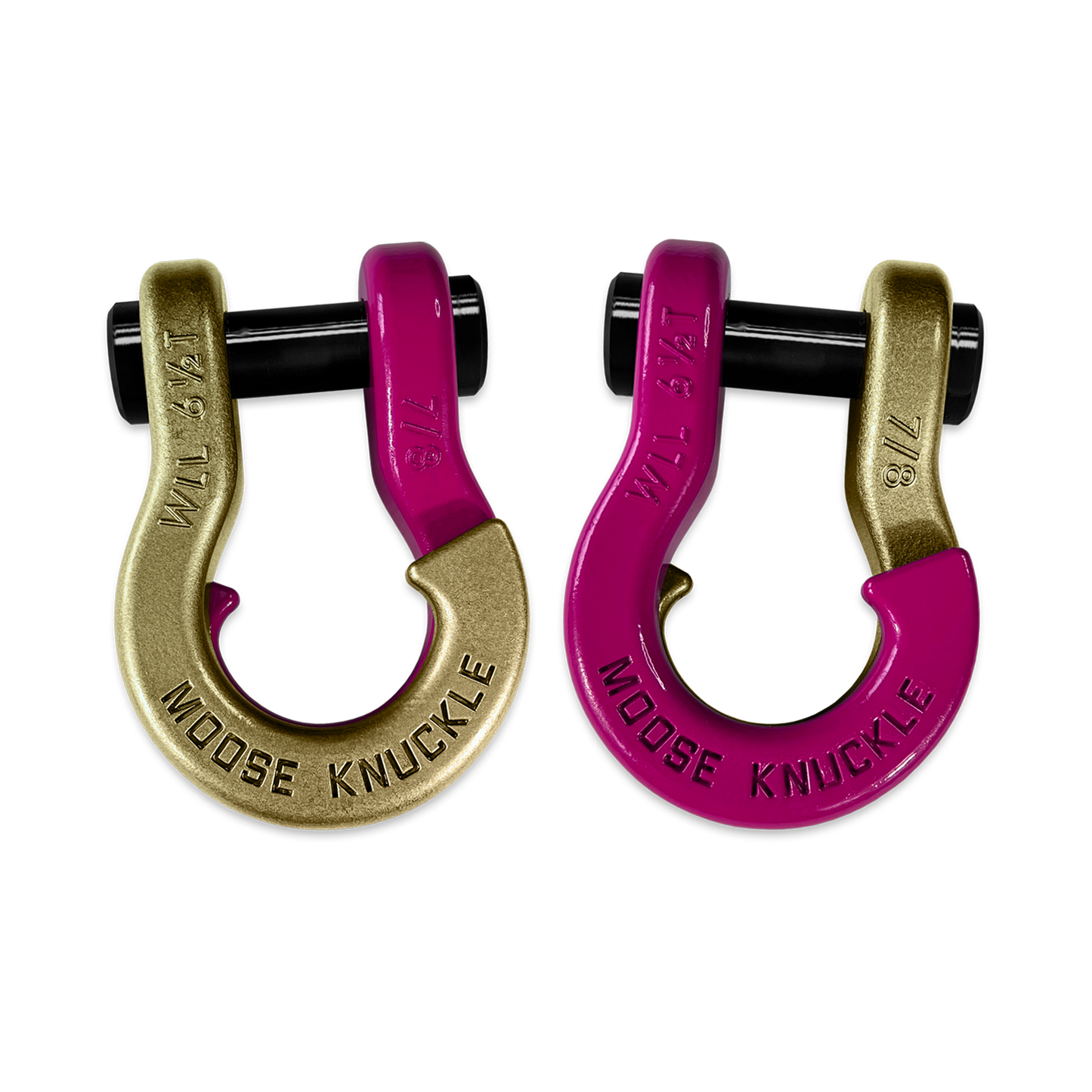 Jowl Recovery Split Shackle 7/8 Brass Knuckle Moose Knuckle Offroad