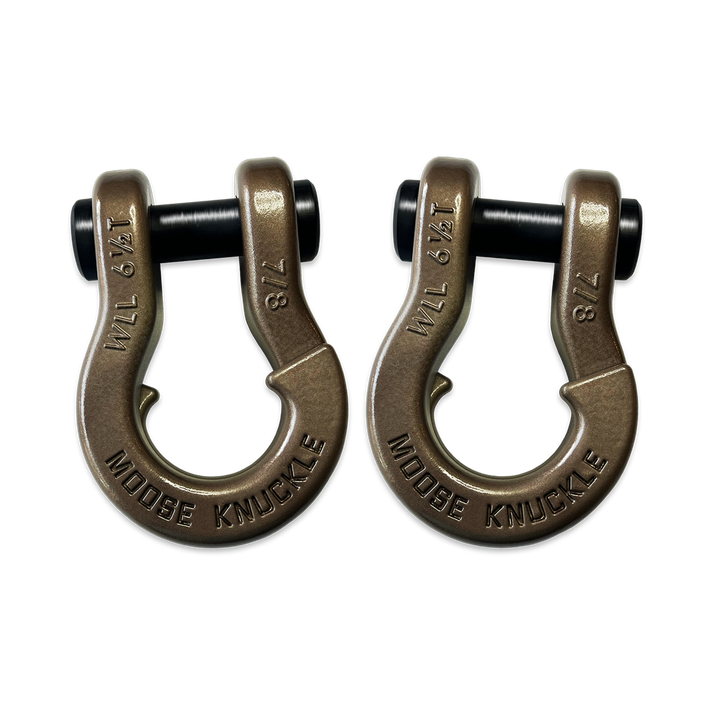 Jowl Recovery Split Shackle 7/8 Buff Bronze Moose Knuckle Offroad