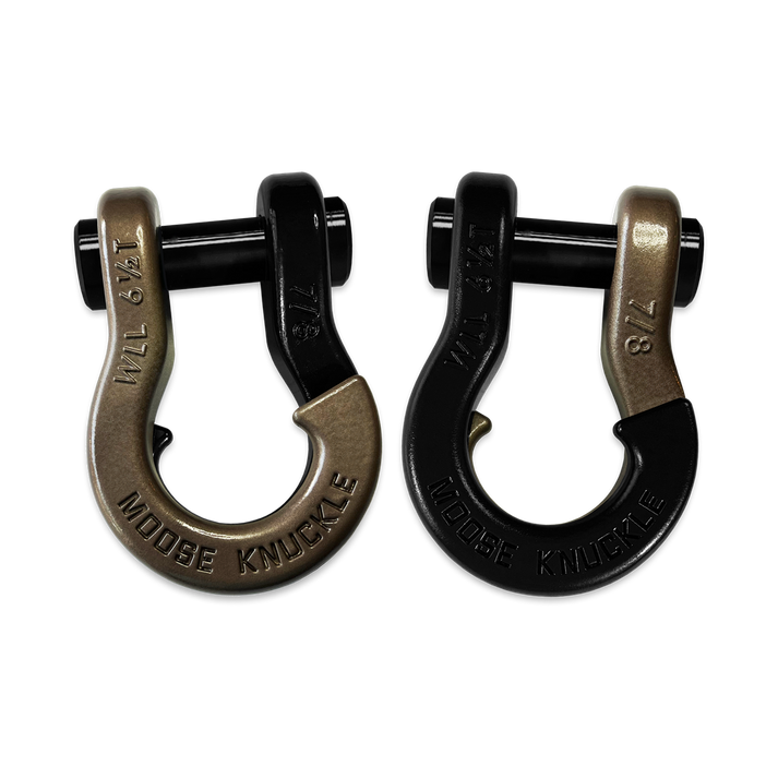 Jowl Recovery Split Shackle 7/8 Buff Bronze Moose Knuckle Offroad