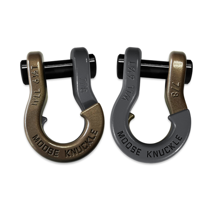 Jowl Recovery Split Shackle 7/8 Buff Bronze Moose Knuckle Offroad