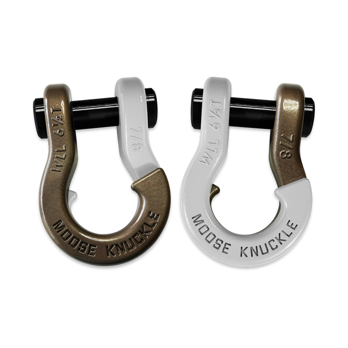 Jowl Recovery Split Shackle 7/8 Buff Bronze Moose Knuckle Offroad