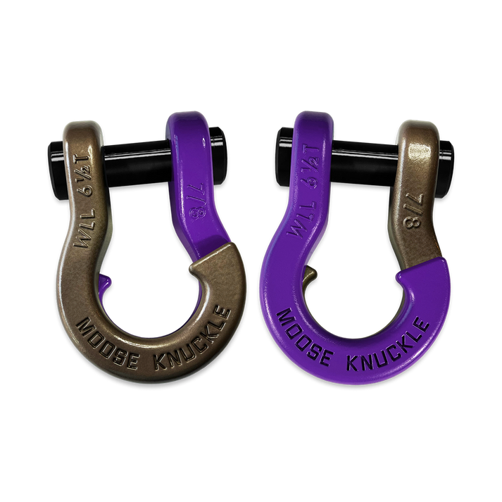 Jowl Recovery Split Shackle 7/8 Buff Bronze Moose Knuckle Offroad