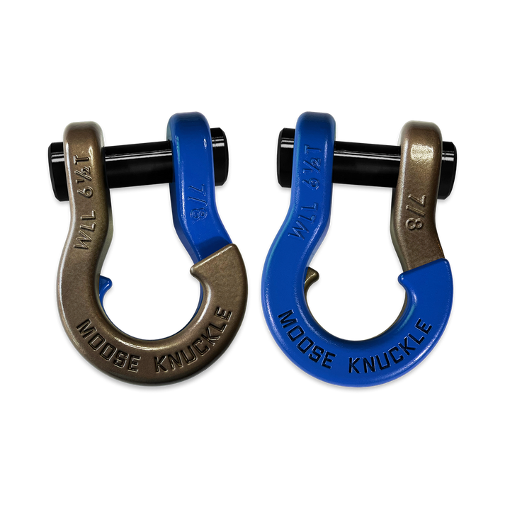 Jowl Recovery Split Shackle 7/8 Buff Bronze Moose Knuckle Offroad