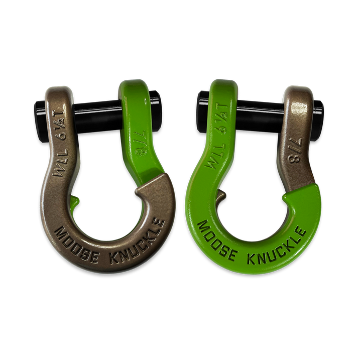 Jowl Recovery Split Shackle 7/8 Buff Bronze Moose Knuckle Offroad