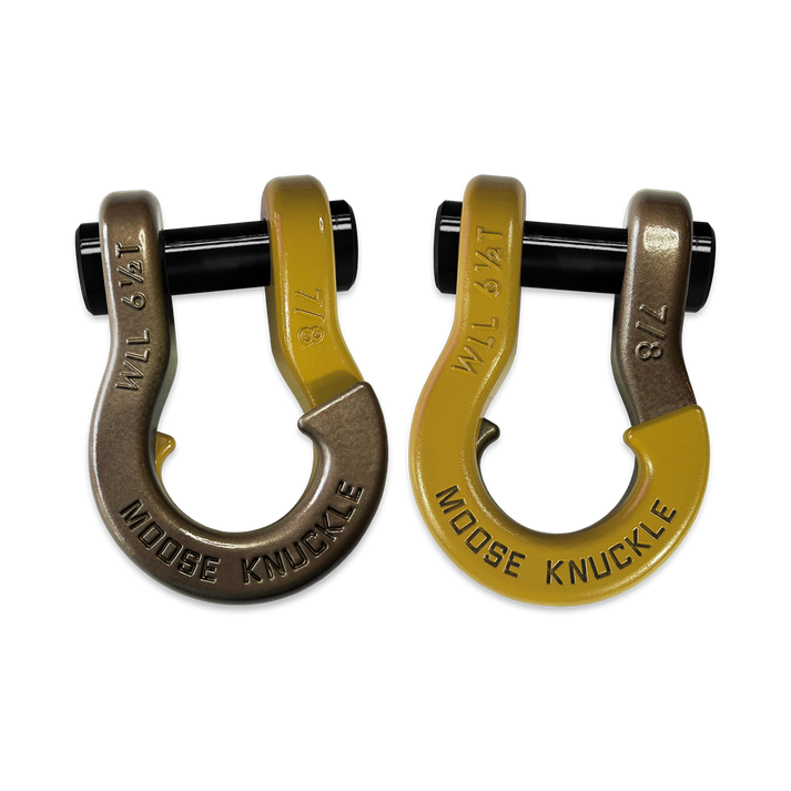 Jowl Recovery Split Shackle 7/8 Buff Bronze Moose Knuckle Offroad