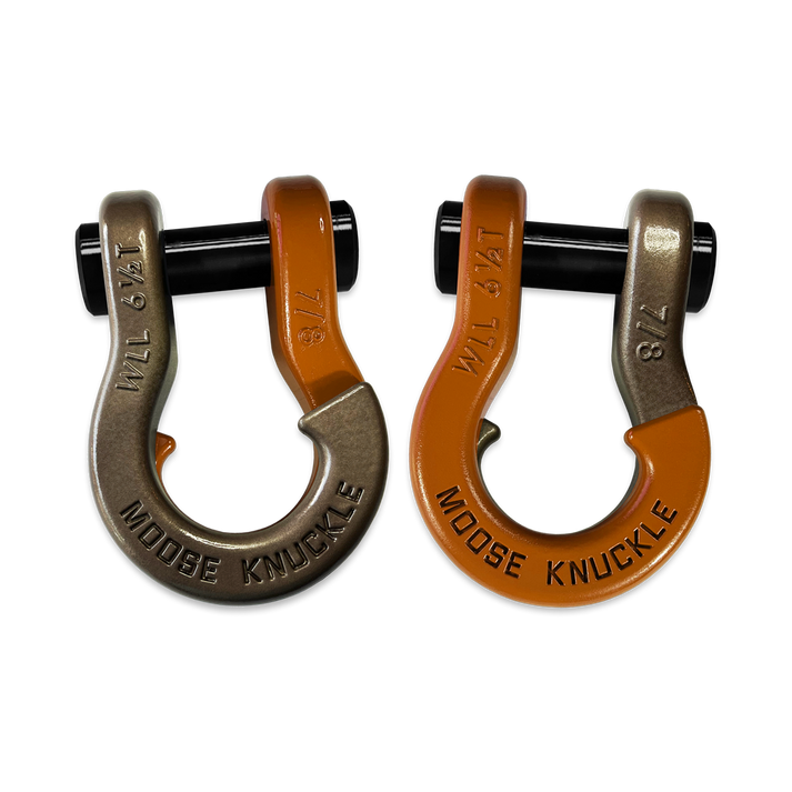 Jowl Recovery Split Shackle 7/8 Buff Bronze Moose Knuckle Offroad