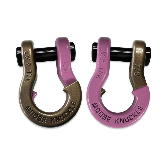 Jowl Recovery Split Shackle 7/8 Buff Bronze Moose Knuckle Offroad