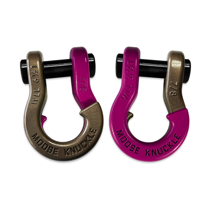 Jowl Recovery Split Shackle 7/8 Buff Bronze Moose Knuckle Offroad