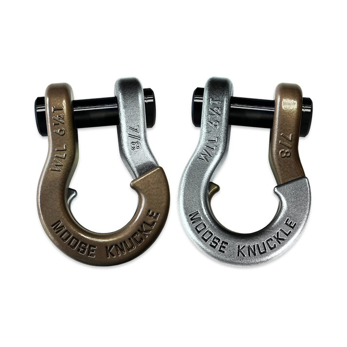 Jowl Recovery Split Shackle 7/8 Buff Bronze Moose Knuckle Offroad