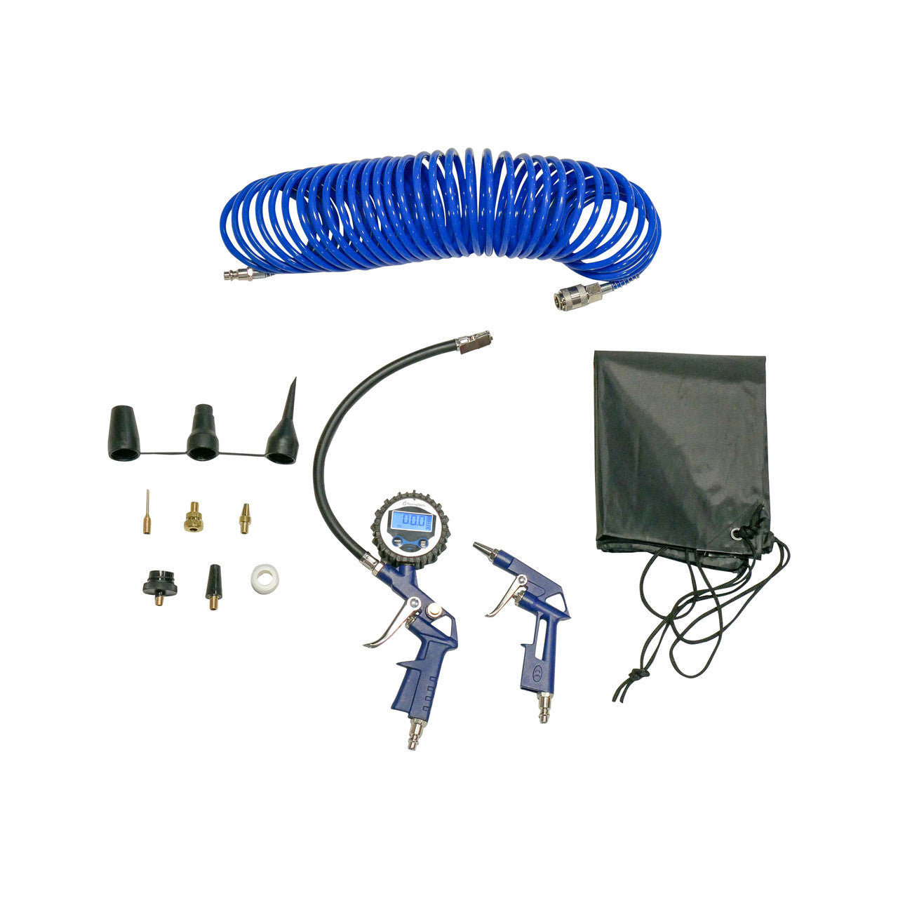 Digital Gauge w/ Inflator, Quick Connect Air Chuck and 12 pc Accessory Kit Freedom Off-Road