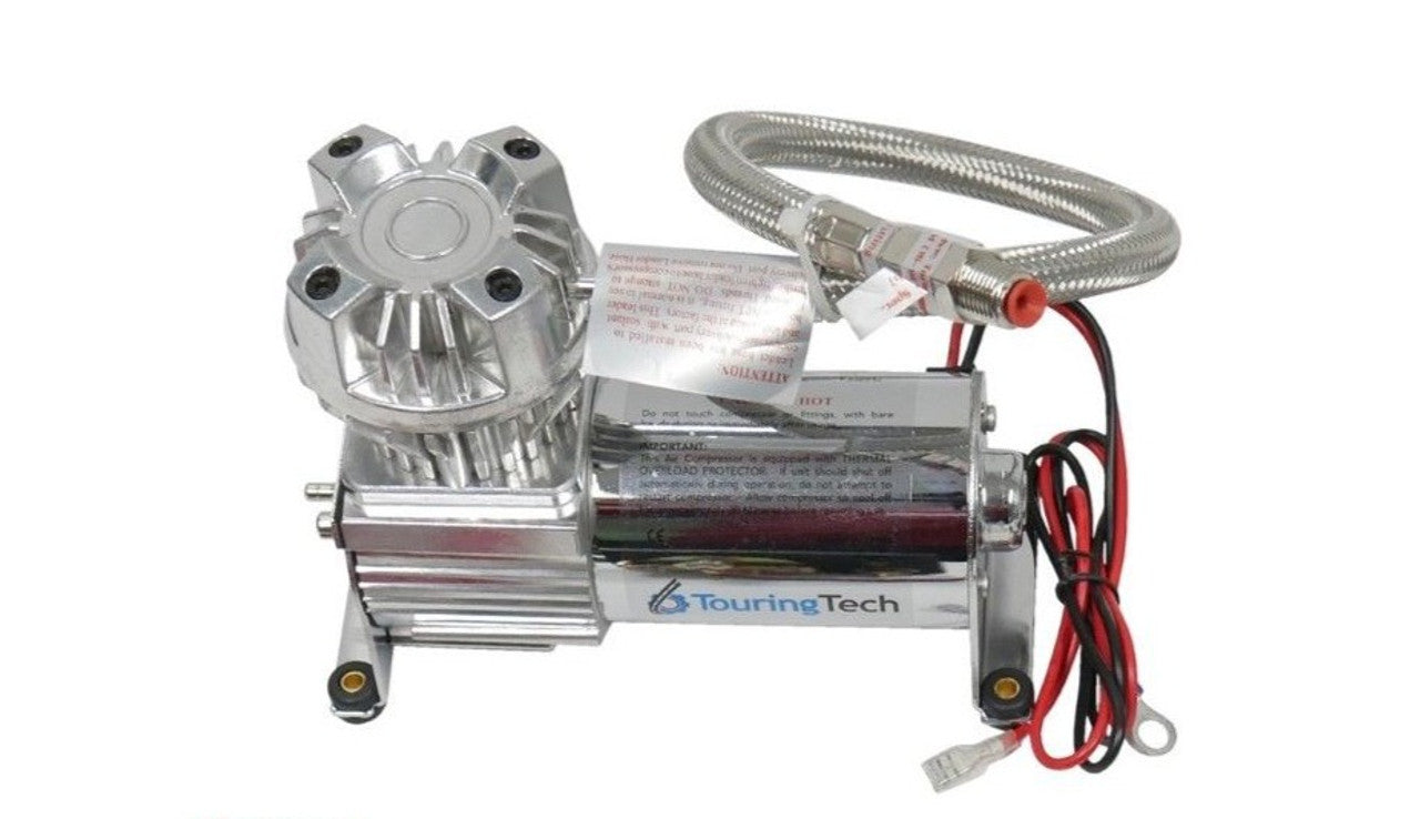 Onboard Air System 1.5 Gallon Aluminum Tank Digital Gauge C100 Compressor - image 3