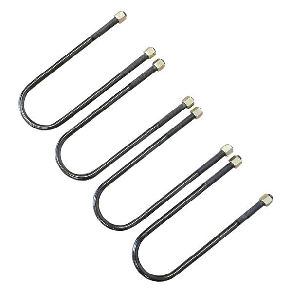 4 Pcs Round U Bolts for 3.5 Inch Wide Leaf Springs 13.5 Inch Long 94-18 Ram 2500/3500