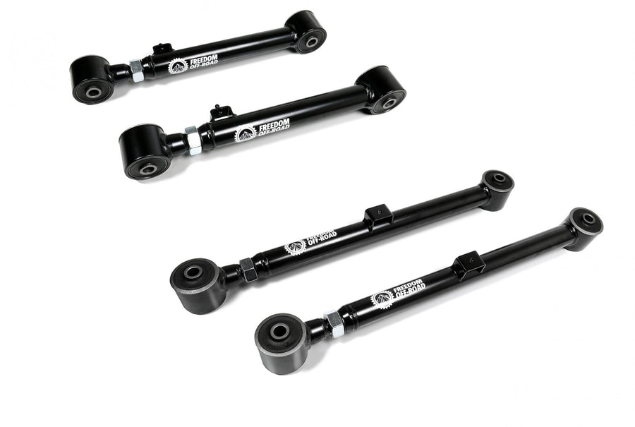 Adjustable Rear Upper and Lower Control Arms for 0-6 Inch Lift 2009-2024 Ram 1500 2020-Present Jeep Gladiator JT