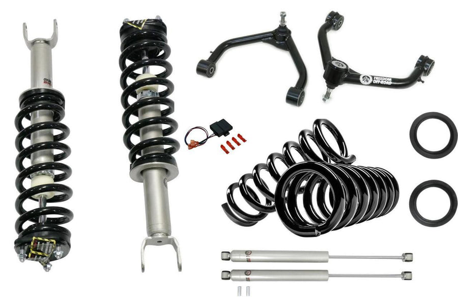3 Inch Lift Kit Air Suspension Conversion with Front Upper Control Arms