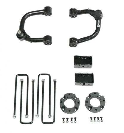 3 Inch Front Strut Spacer 3 Inch Rear Lift Blocks w/U Bolts + Lift Front Upper Control Arms 04-20 F-150 06-08 Mark LT Freedom Off-Road