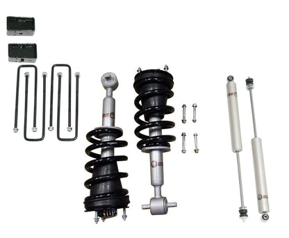 3 Inch Lift Kit Front Struts w/ Rear Blocks and Shocks 04-08 Ford F-150/06-08 Lincoln Mark LT