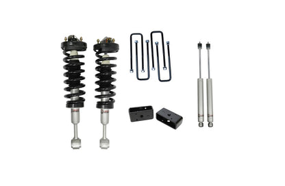 3 Inch Front Lift Strut 2 Inch Rear Blocks w/U-Bolts and Shocks 04-08 F-150 06-08 Mark LT