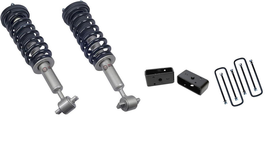 Front 3 Inch Lift Struts w/ Rear 2 Inch Blocks (RWD Only) 2021-Present Ford F-150