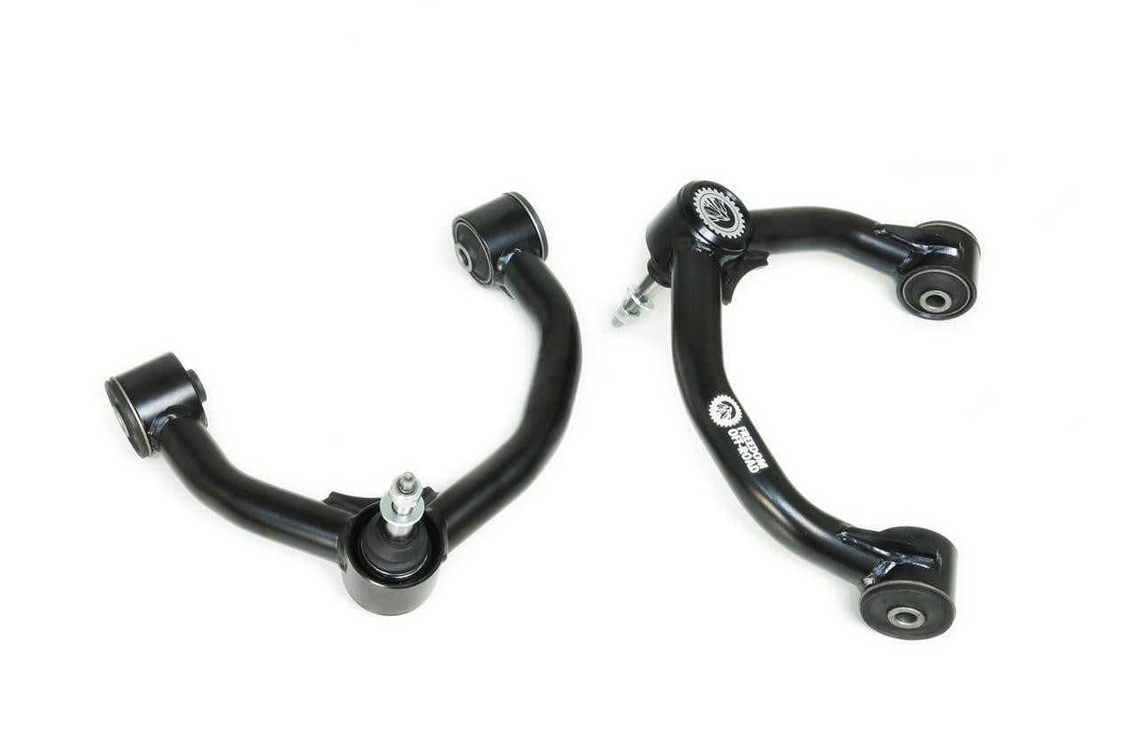 Front 3.5 Inch Lift Struts w/ Rear 3 Inch Blocks, Shocks, and Front Upper Control Arms 2021-Present Ford F-150 - image 3