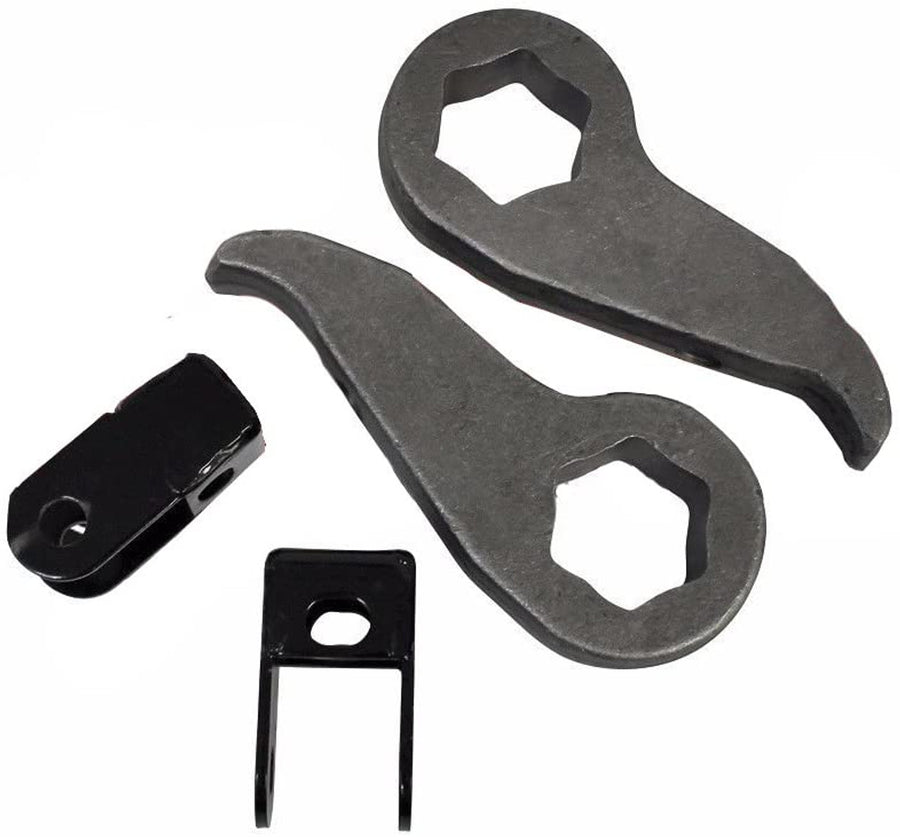1 Inch-3 Inch Leveling Kit Torsion Keys w/ Shock Extenders 11-19 Silverado/Sierra 2500 HD/3500 HD