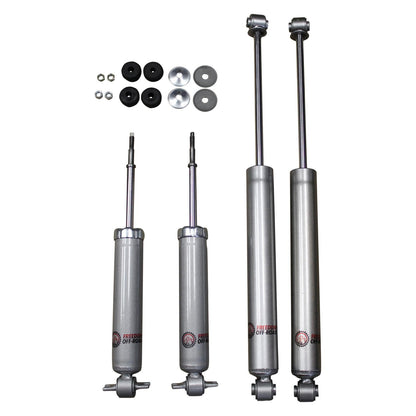 3 Inch Front 2 Inch Rear Blocks w/ U-Bolts Lift Leveling Kit with Shocks 99-06 Silverado/Sierra 1500 RWD Freedom Off-Road