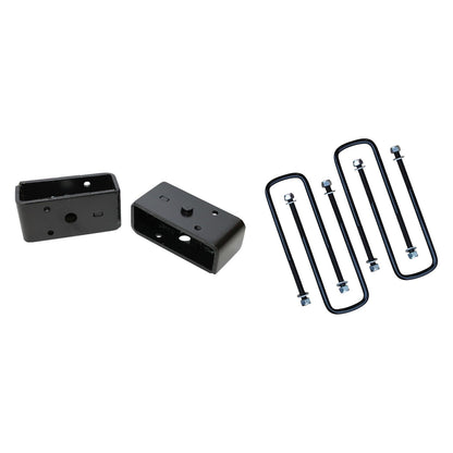 3 Inch Front 2 Inch Rear Blocks w/ U-Bolts Lift Leveling Kit with Shocks 99-06 Silverado/Sierra 1500 RWD Freedom Off-Road