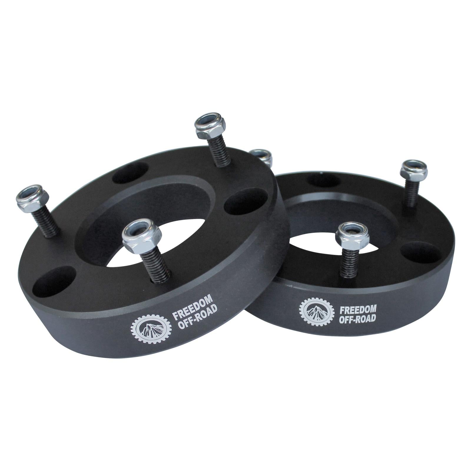 2 Inch Front Strut Spacer 07-19 Escalade/07-19 Escalade ESV/09-13 Escaldae EXT/07-13 Avalanche/07-20 Sivlerado/Sierra 1500/15-20 Suburban 1500/07-20 Tahoe/07-20 Yukon/07-14 Yukon XL 1500