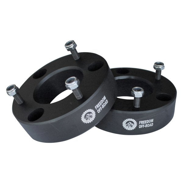 2.5 Inch Front Strut Spacer 07-19 Escalade/07-19 Escalade ESV/09-13 Escalade EXT/07-13 Avalanche/07-20 Silverado/Sierra 1500/15-20 Suburban 1500/07-20 Tahoe/07-20 Yukon/07-14 Yukon XL 1500 15-20 Yukon XL
