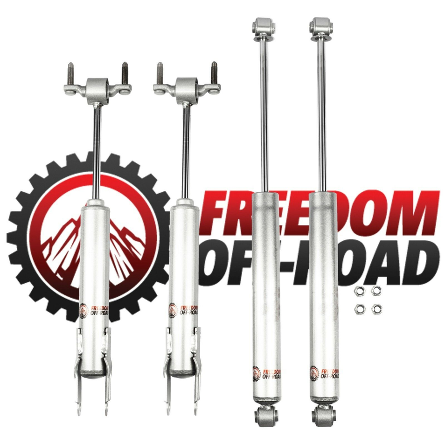 1-4 Inch Lift Extended Nitro Shocks 11-24 Silverado/Sierra 2500 HD/3500 HD