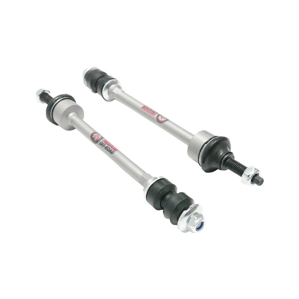 Front Extended Zinc-Nickel Sway Bar End Links for 2-3.5 Inch Lift 06-10 Dodge Ram 1500/11-18 Ram 1500/11-13 Ram 2500/3500/99-06 Chevrolet Silverado/GMC Sierra 1500/01-10 Chevrolet Silverado/GMC Sierra 2500/3500HD - image 2