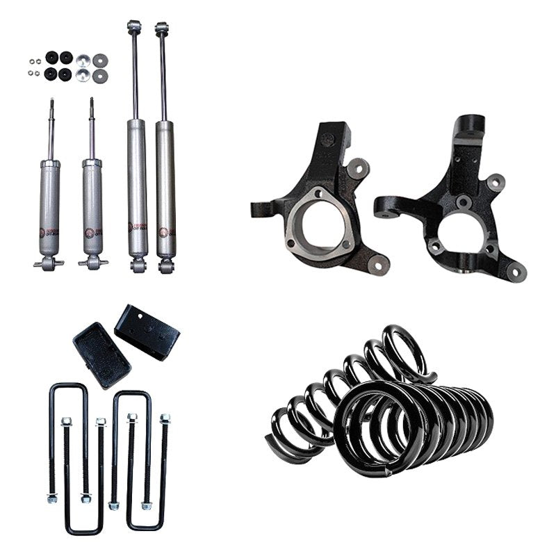 5 Inch Front / 3 Inch Rear Lift Kit w/ Shocks 99-06 Silverado/Sierra 1500 RWD