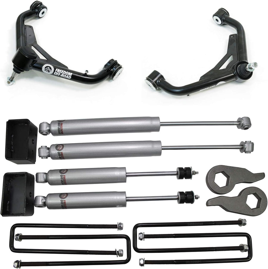 1-3 Inch Leveling Lift Kit w/ Shocks and Control Arms