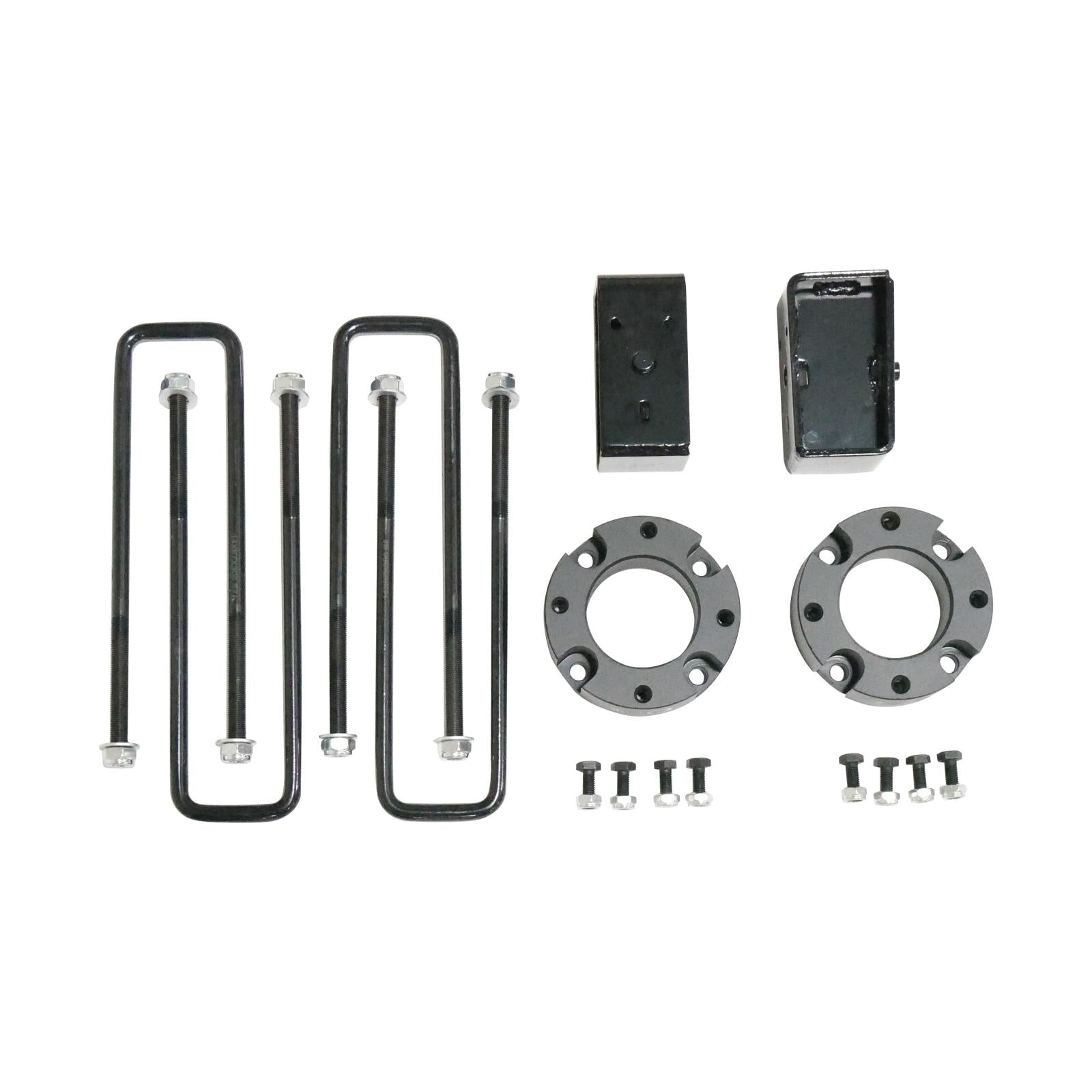 3 Inch Lift Kit Front Spacers w/ Rear Blocks 07-18 Chevrolet Silverado 1500/07-18 GMC Sierra 1500