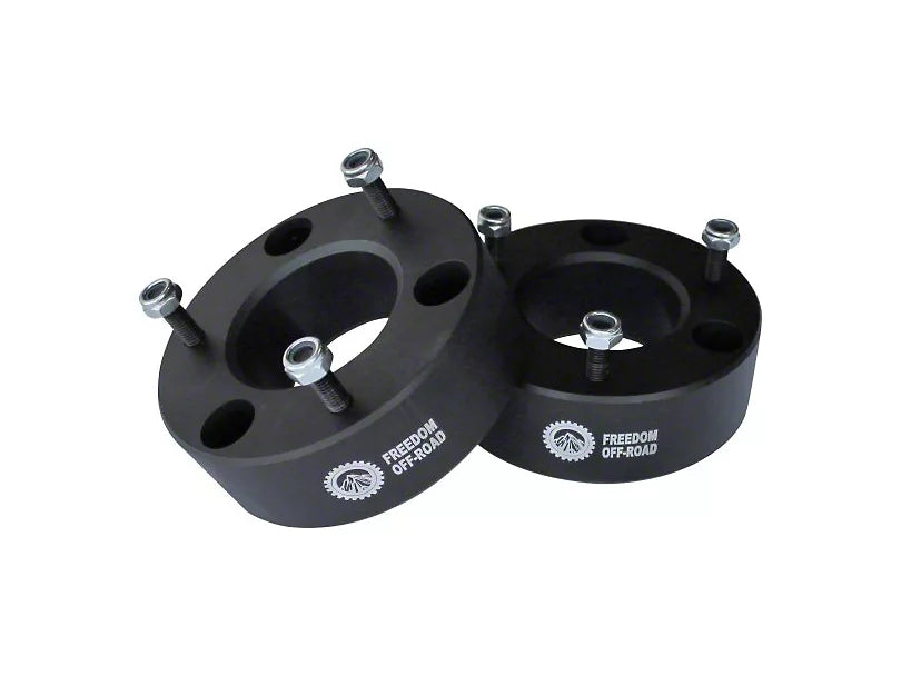 3 Inch Lift Kit Front Spacers w/ Rear Blocks and Shocks 07-18 Chevrolet Silverado 1500/07-18 GMC Sierra 1500 Freedom Off-Road