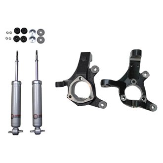 3 Inch Front Lift Spindles and Front Shocks 02-06 Escalade/ Avalanche 1500 99-06 Silverado/Sierra 1500 00-06 Yukon/Yukon XL 1500 RWD
