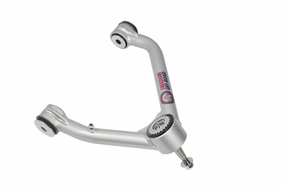 Front Upper Control Arms for 2-4 Inch Lift Uni-Ball 07-20 Escalade/ESV 07-13 Escalade EXT 07-13 Avalanche 07-18 Silverado/Sierra 1500 07-20 Tahoe 14-20 Suburban/Suburban 1500 07-20 Yukon