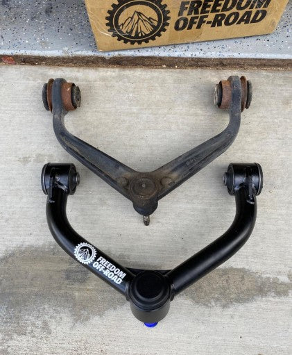 Front Upper Control Arms for 2-4 Inch Lift 11-19 Silverado/Sierra 2500 HD/3500 HD - image 2